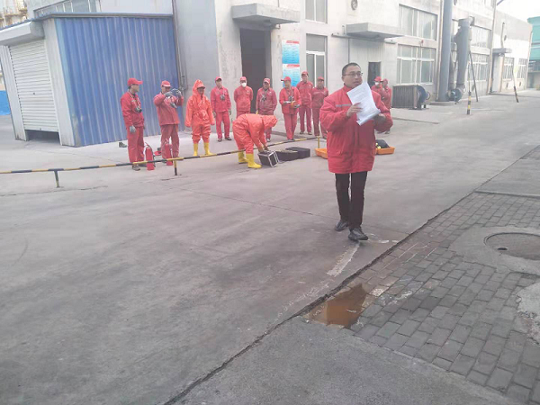 Company Held Spring Fire Drills